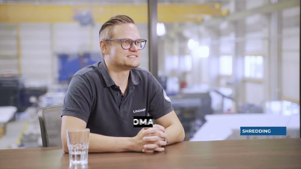 Lindner – the world's leading manufacturer of high-quality shredding systems