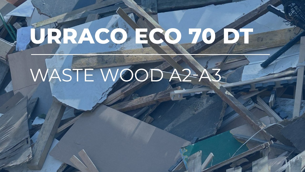 Lindner Urraco ECO 70 DT | waste wood A2-A3