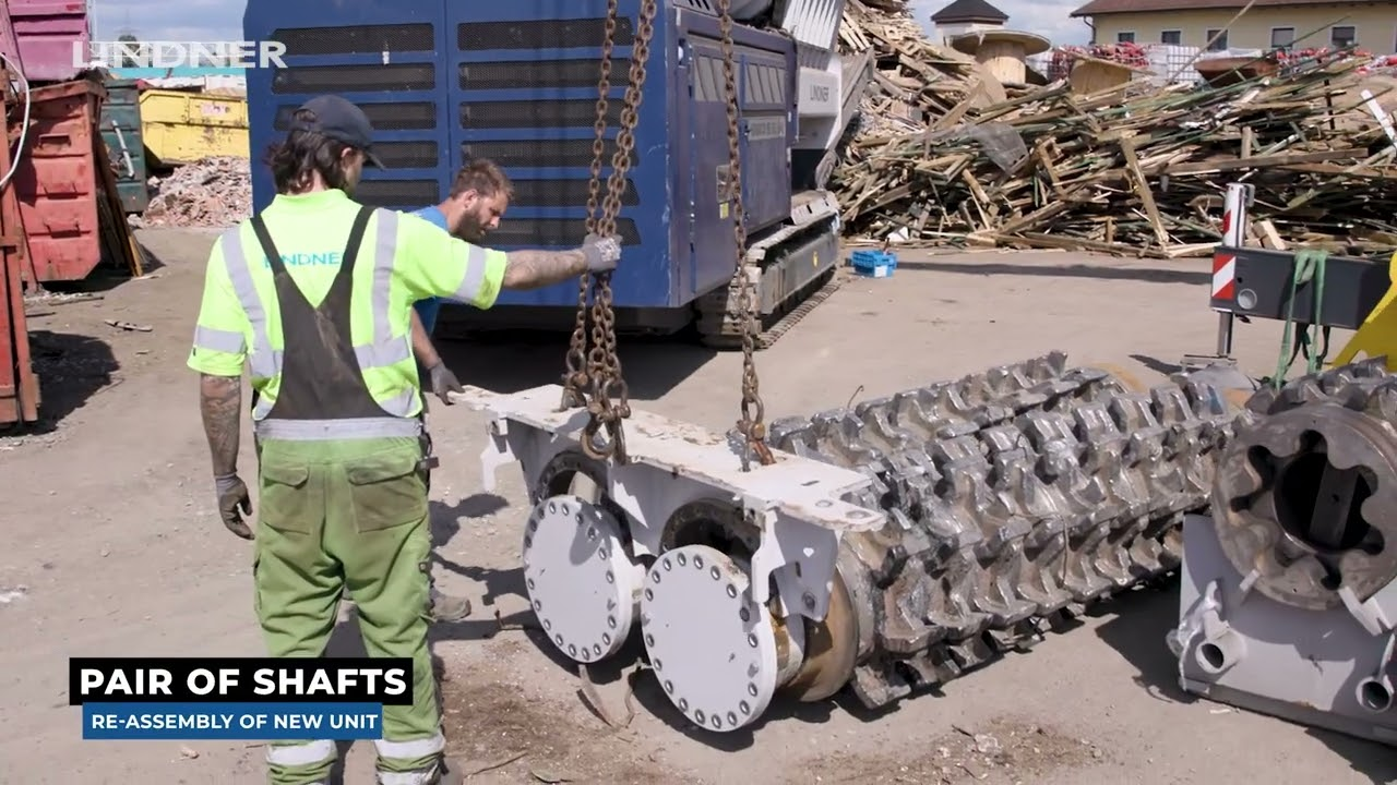 Lindner URRACO EVO SERIES | FastXchange | Shaft Change